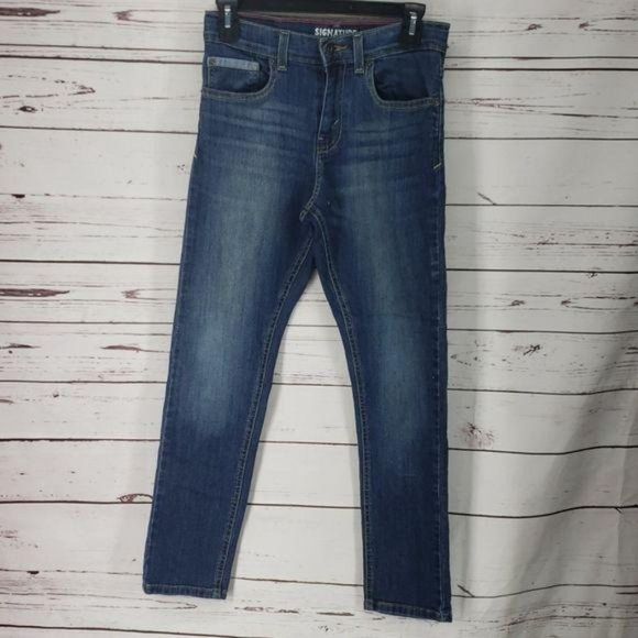 Levi's S47 Taper Unisex Boys Girls Jeans Denim Size 14 Regular - Picture 6 of 8